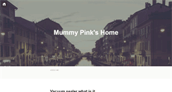 Desktop Screenshot of mummypinkwellies.com